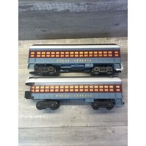 Lionel Polar Express RTP Replacement Trains Passenger & Observation Cars 7-11803